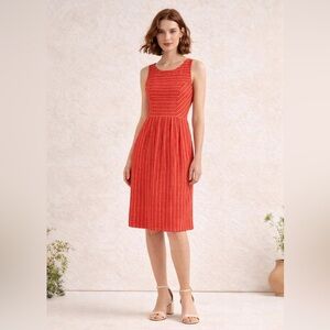 anthropologie orange dress with flowers 14 Anthropologie Dresses We're Marking As Must-Haves